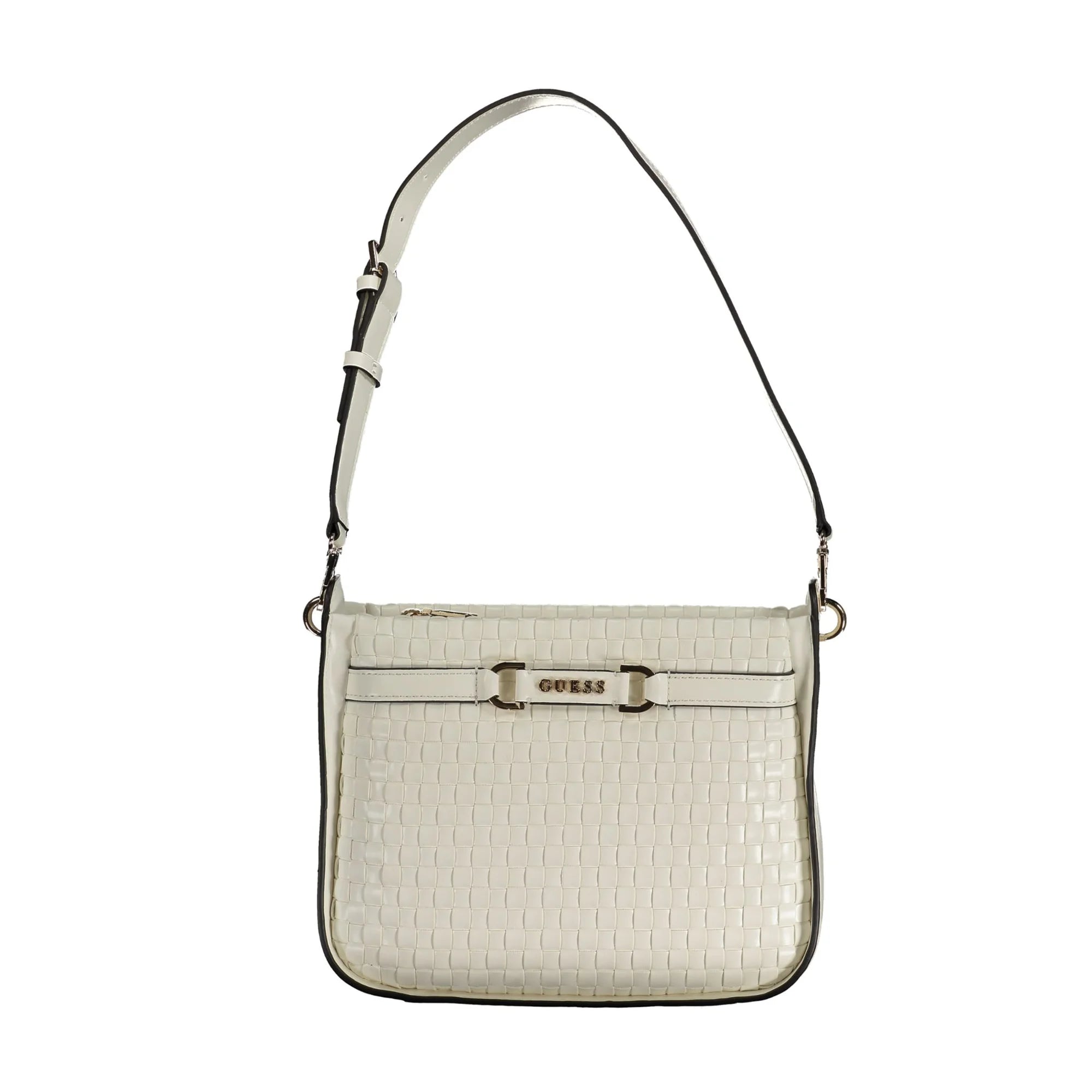 GUESS JEANS Borsa Donna MAJKA Bianca con Manico Regolabile Borse Bianco - foto prodotto